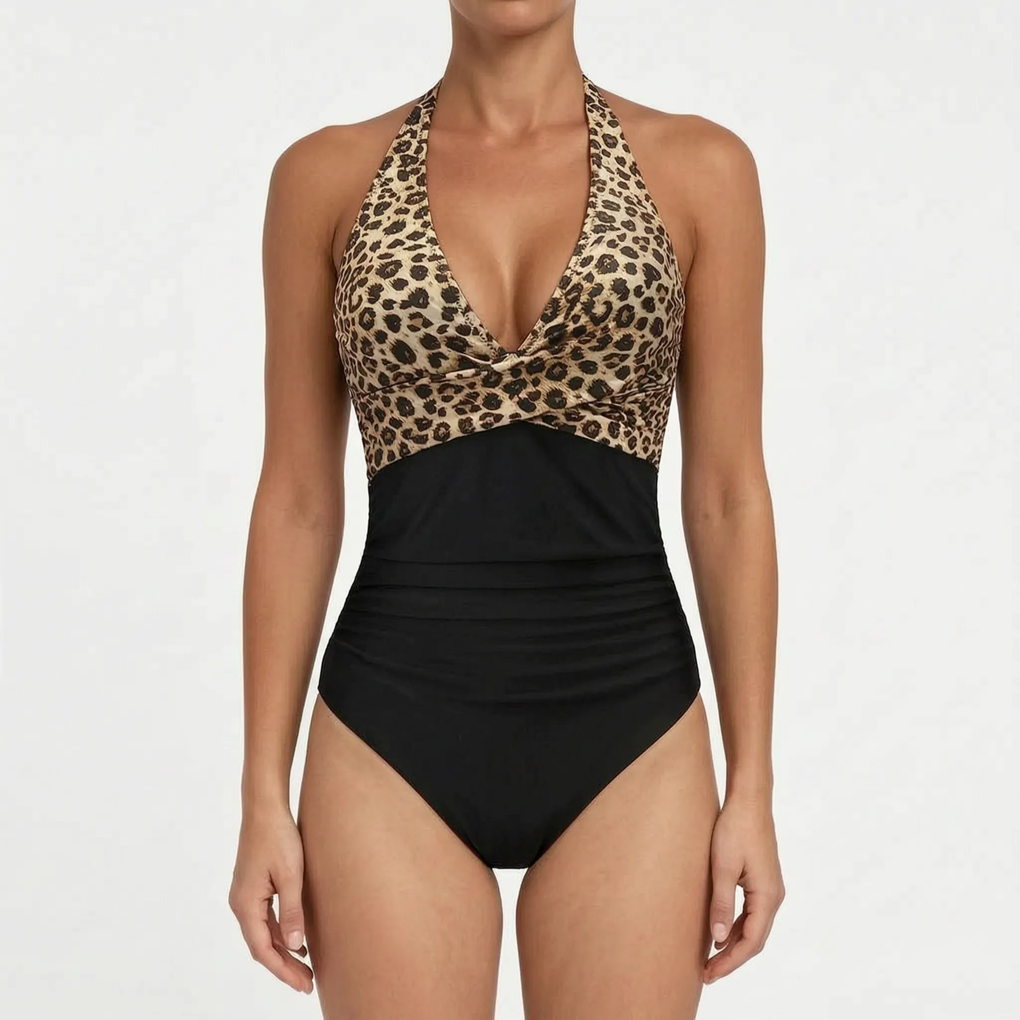 Nordspur | Tropiluna Halter Neck One Piece Swimsuit