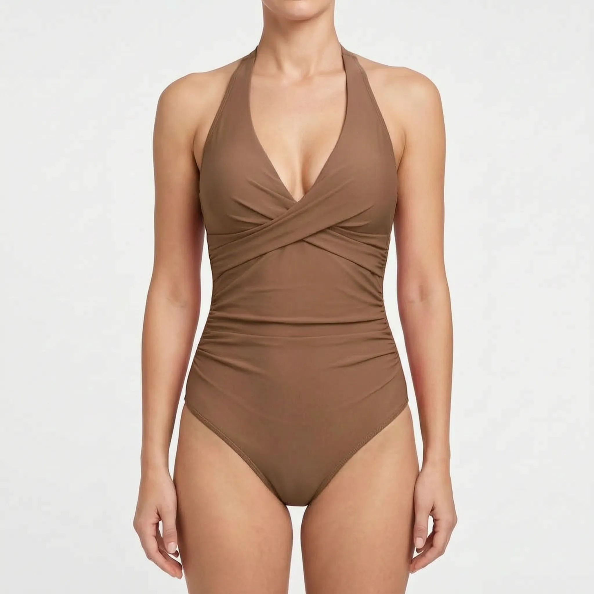 Nordspur | Tropiluna Halter Neck One Piece Swimsuit