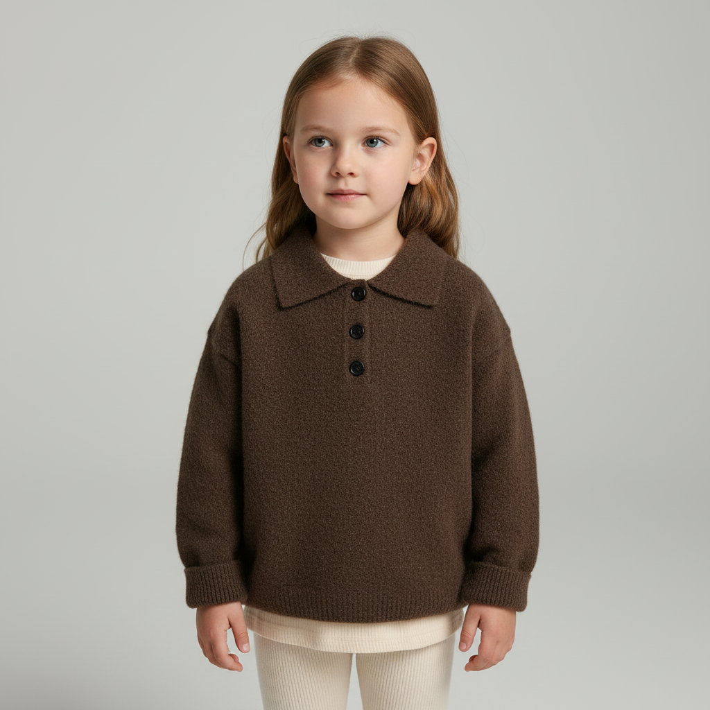 Nordspur | Turn Down Collar Knit Sweater
