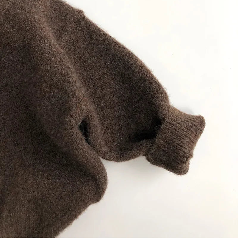 Nordspur | Turn Down Collar Knit Sweater
