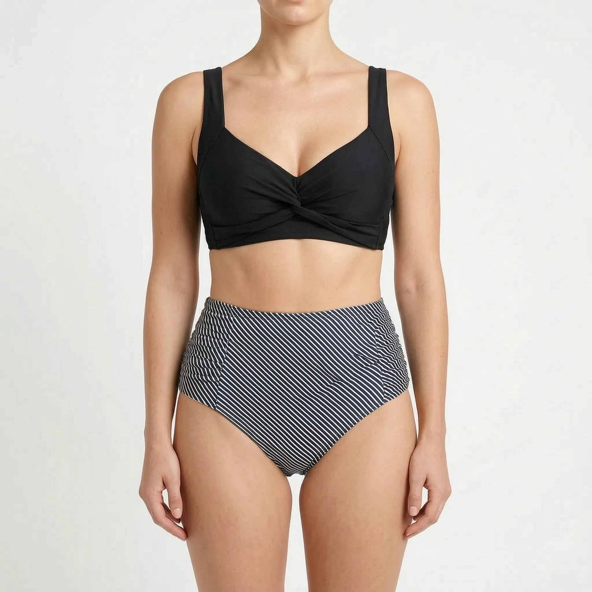 Nordspur | TwistKini High Waisted Bikini Set