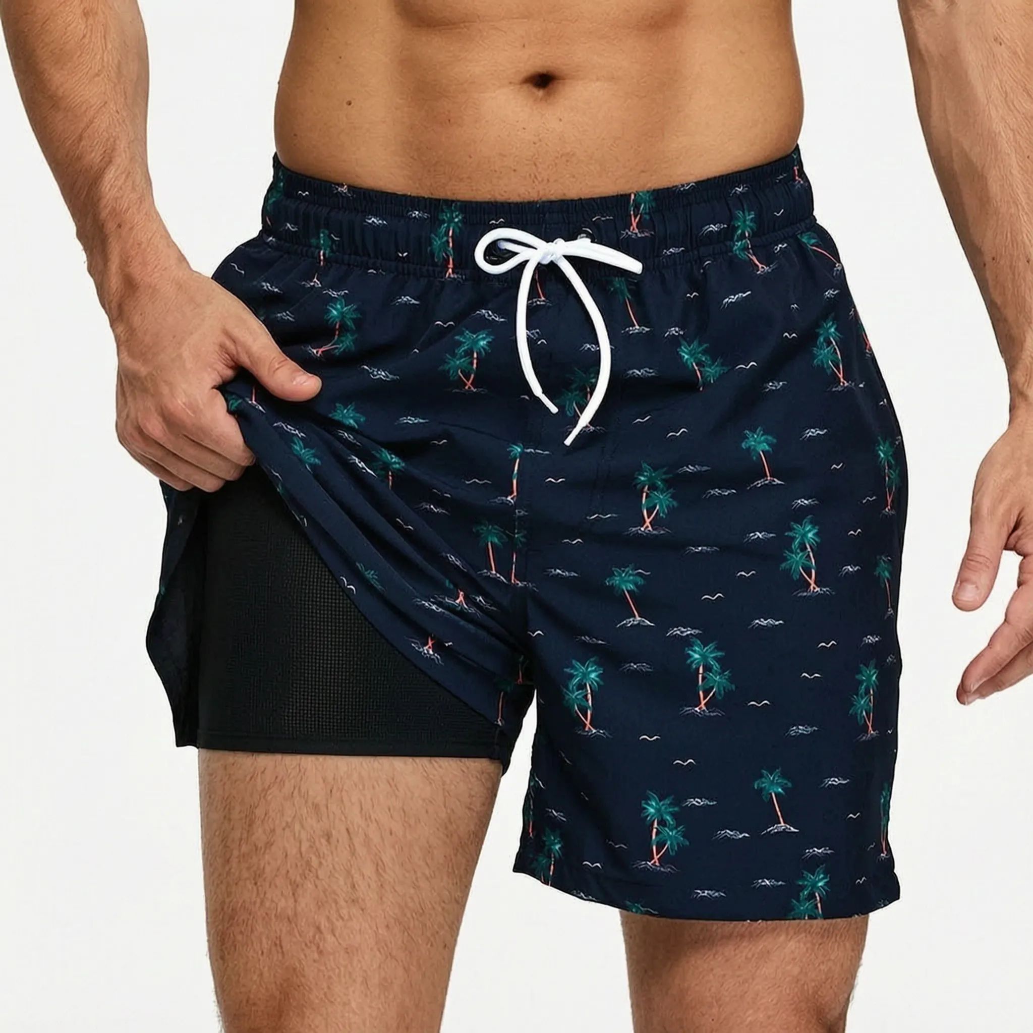Nordspur | Vaelis Men's Printed Board Swim Shorts