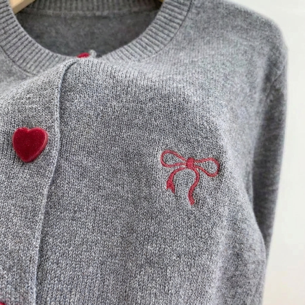 Nordspur | Valentelle Round Neck Button Cardigan