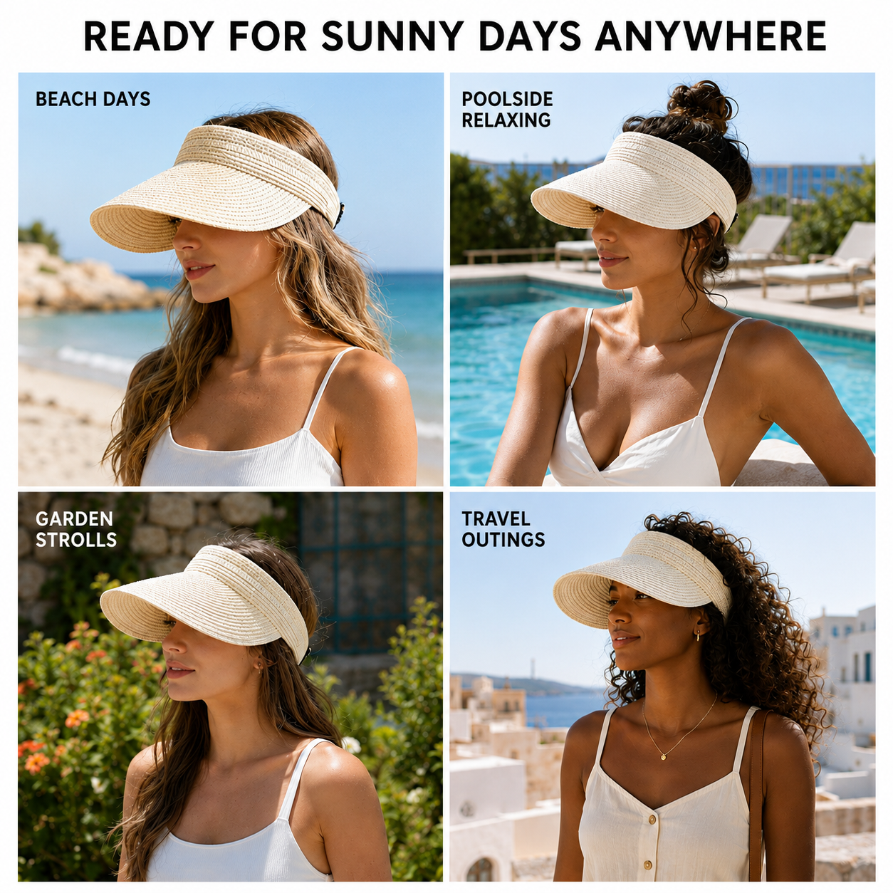 Nordspur | Vandra Woven Wide Brim Visor