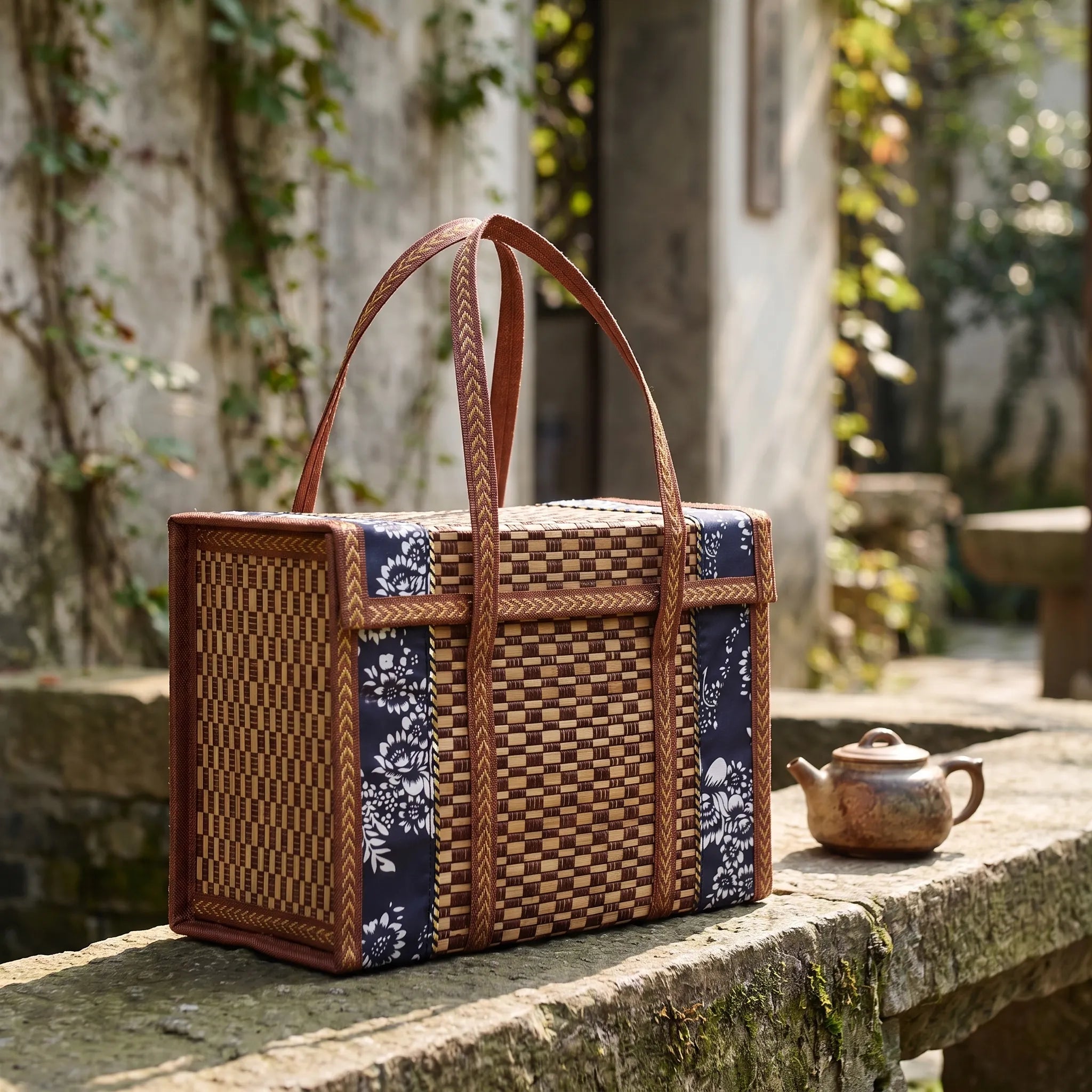 Nordspur | Vantora Woven Picnic Basket