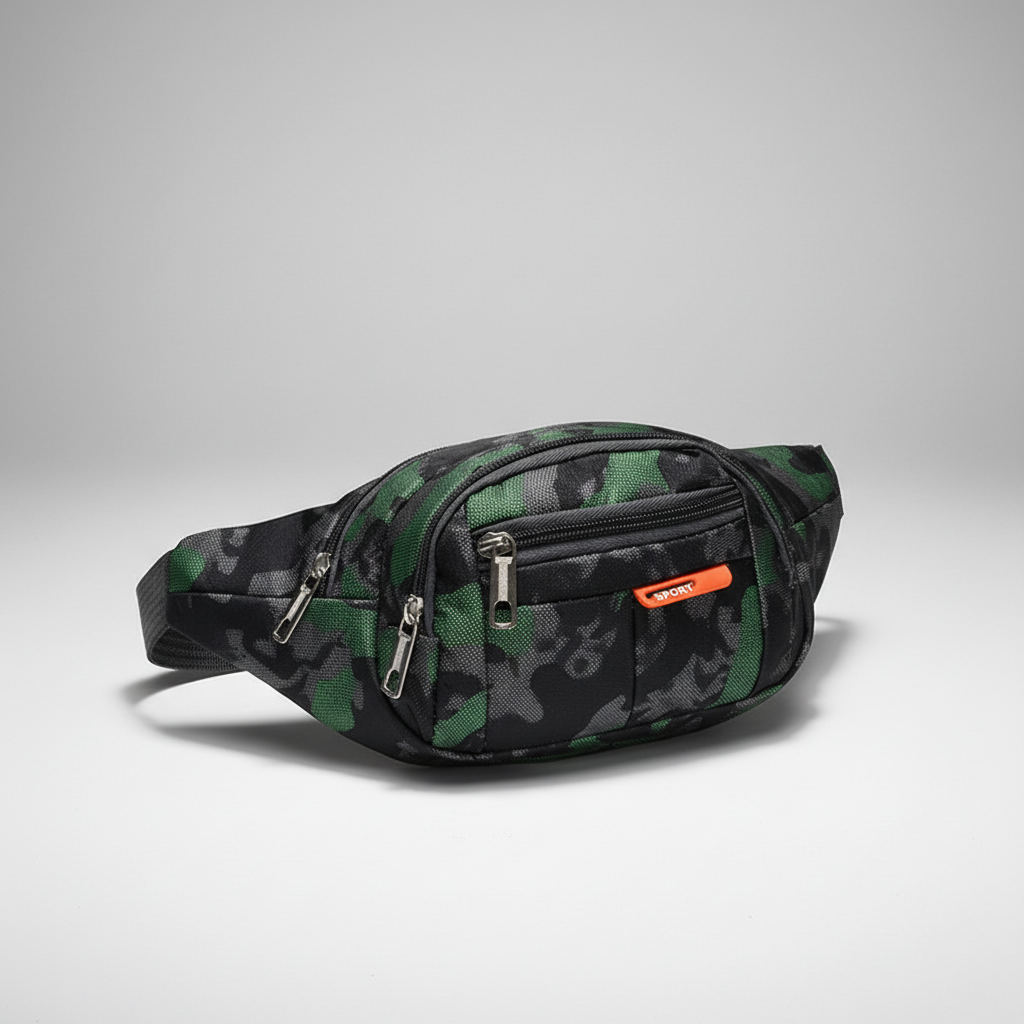 Nordspur | Vastio Camouflage Nylon Waist Pack