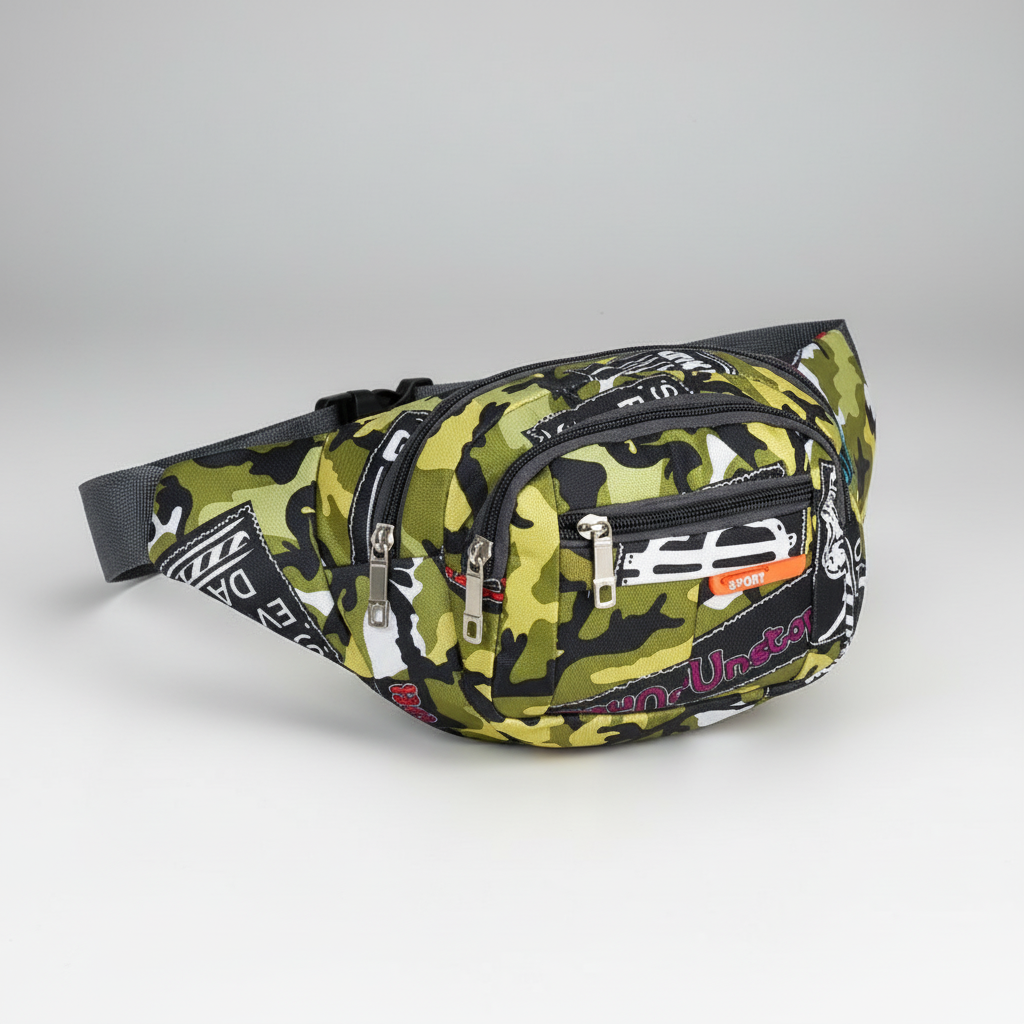 Nordspur | Vastio Camouflage Nylon Waist Pack