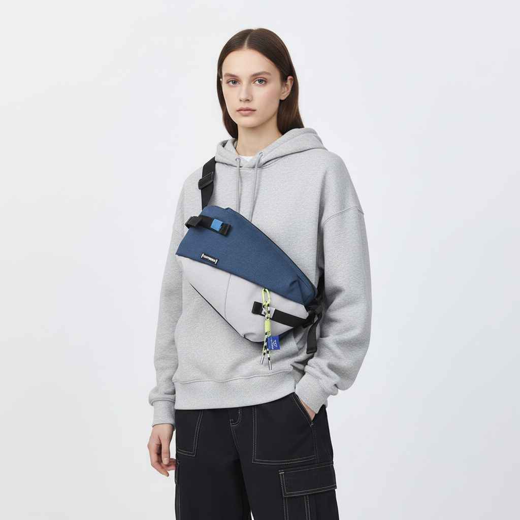 Nordspur | Vaylure Unisex Nylon Crossbody Pack
