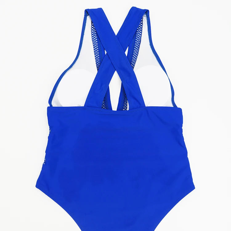 Nordspur | Vayori Cross-Back Cut Out One-Piece Swimsuit