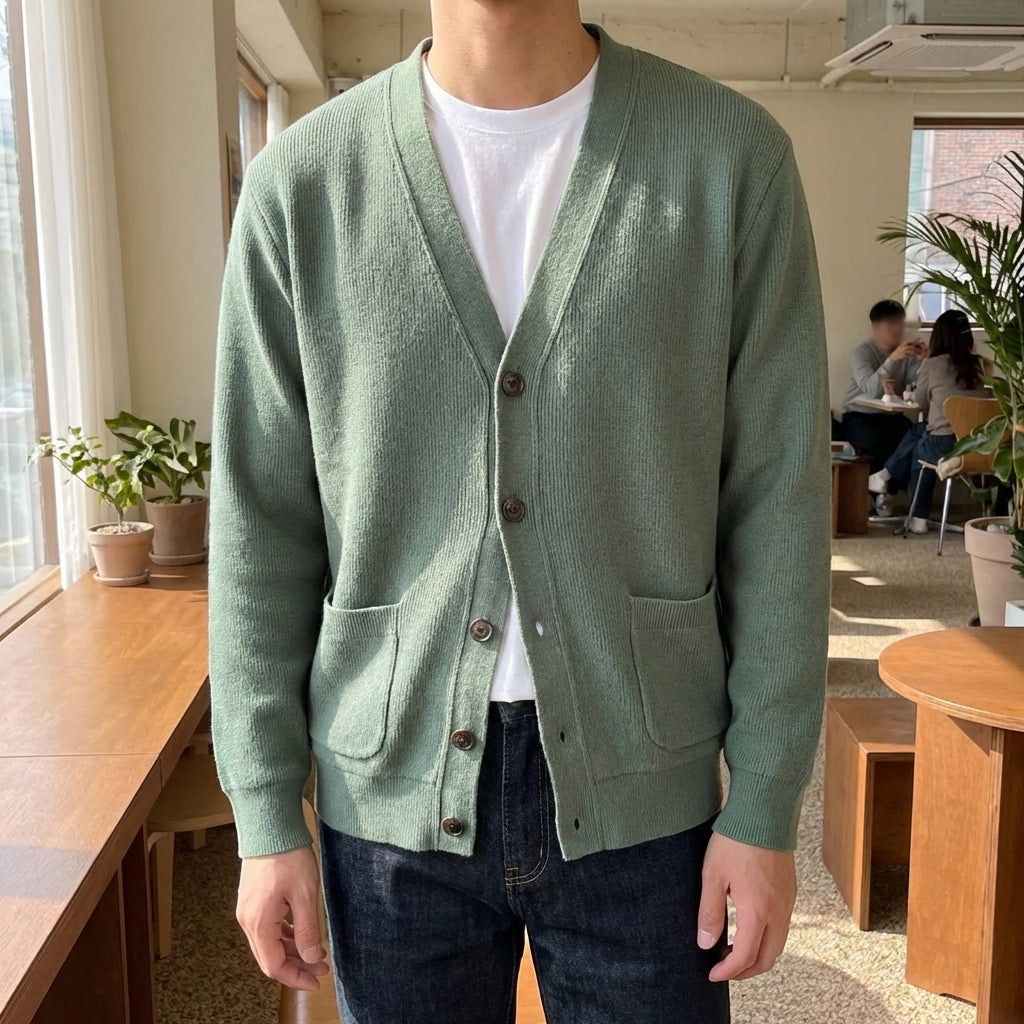 Nordspur | Vearon Men V Neck Cardigan