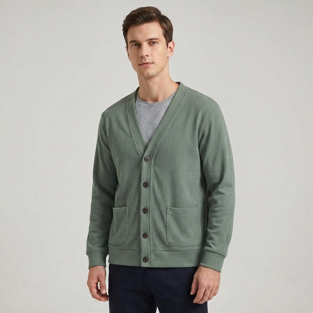 Nordspur | Vearon Men V Neck Cardigan