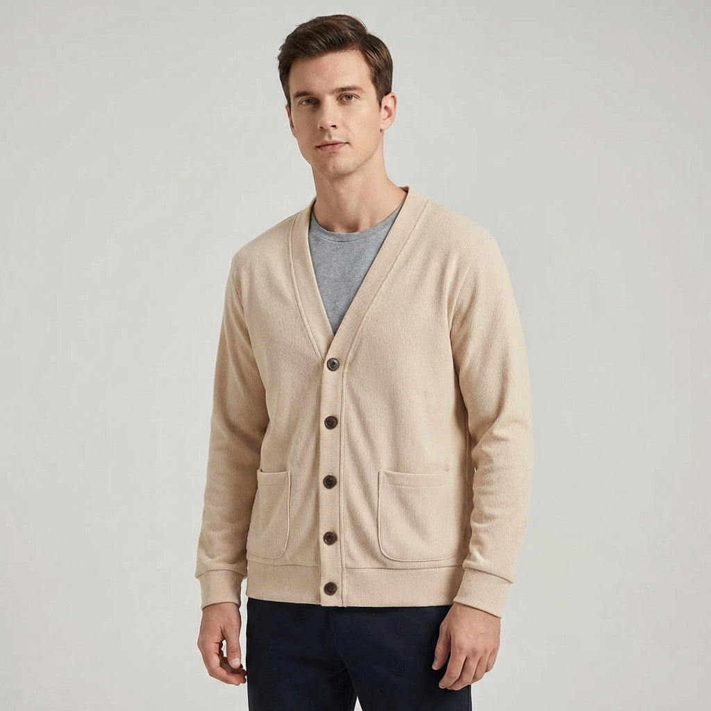Nordspur | Vearon Men V Neck Cardigan