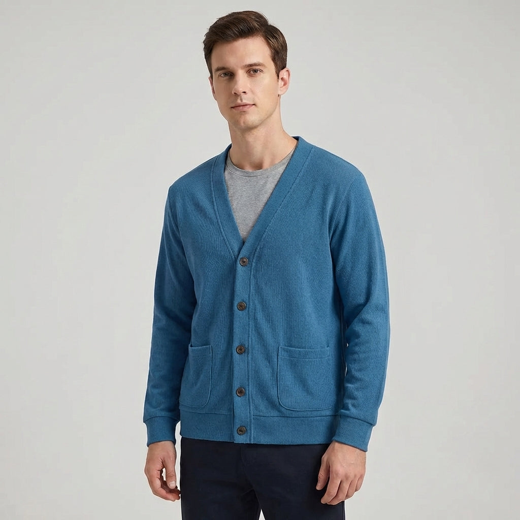 Nordspur | Vearon Men V Neck Cardigan