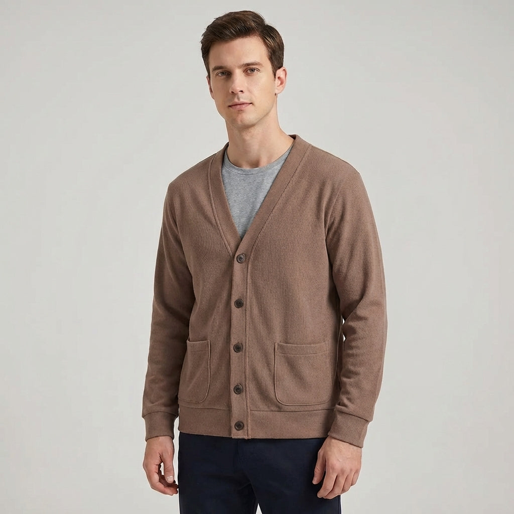 Nordspur | Vearon Men V Neck Cardigan