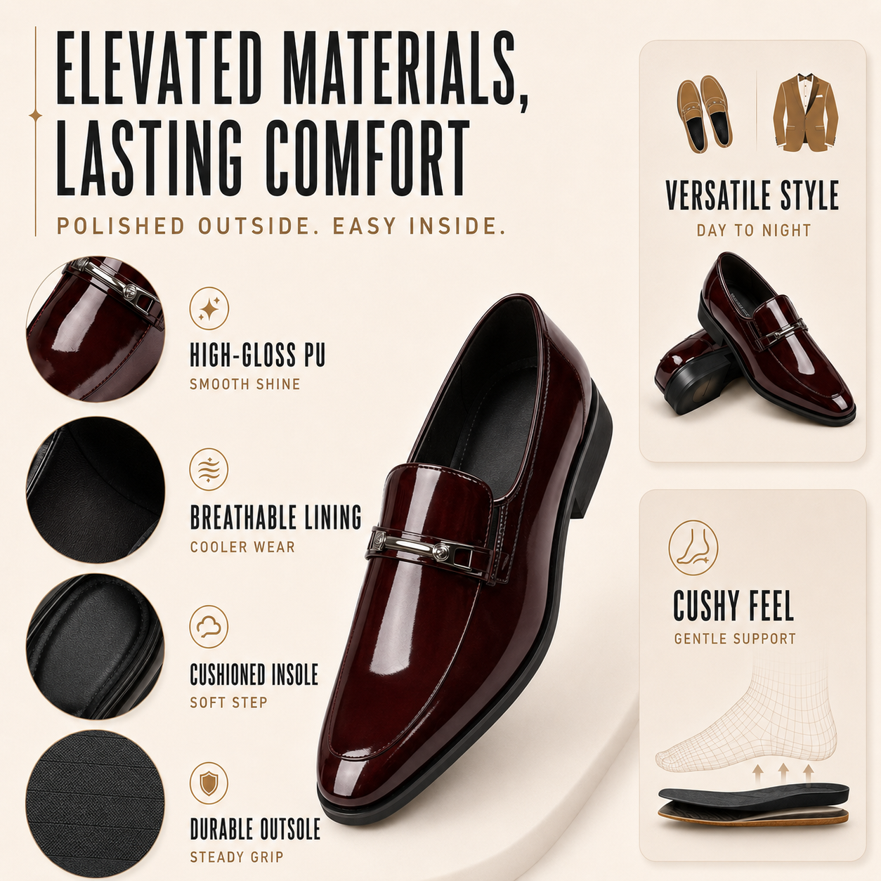Nordspur | Vegan Leather Oxford Loafer
