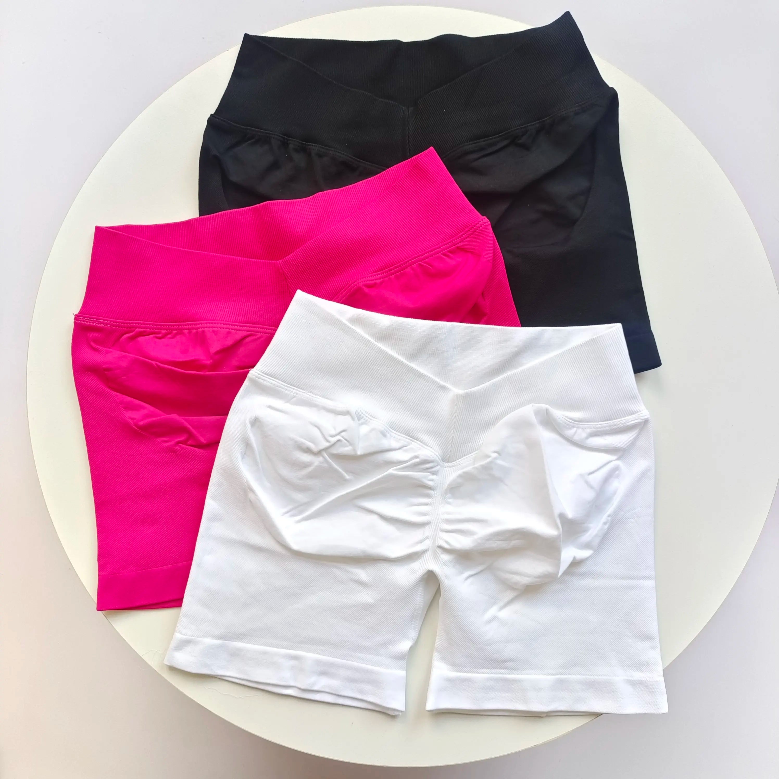 Nordspur | VelaGym High-Waisted Seamless Gym Shorts