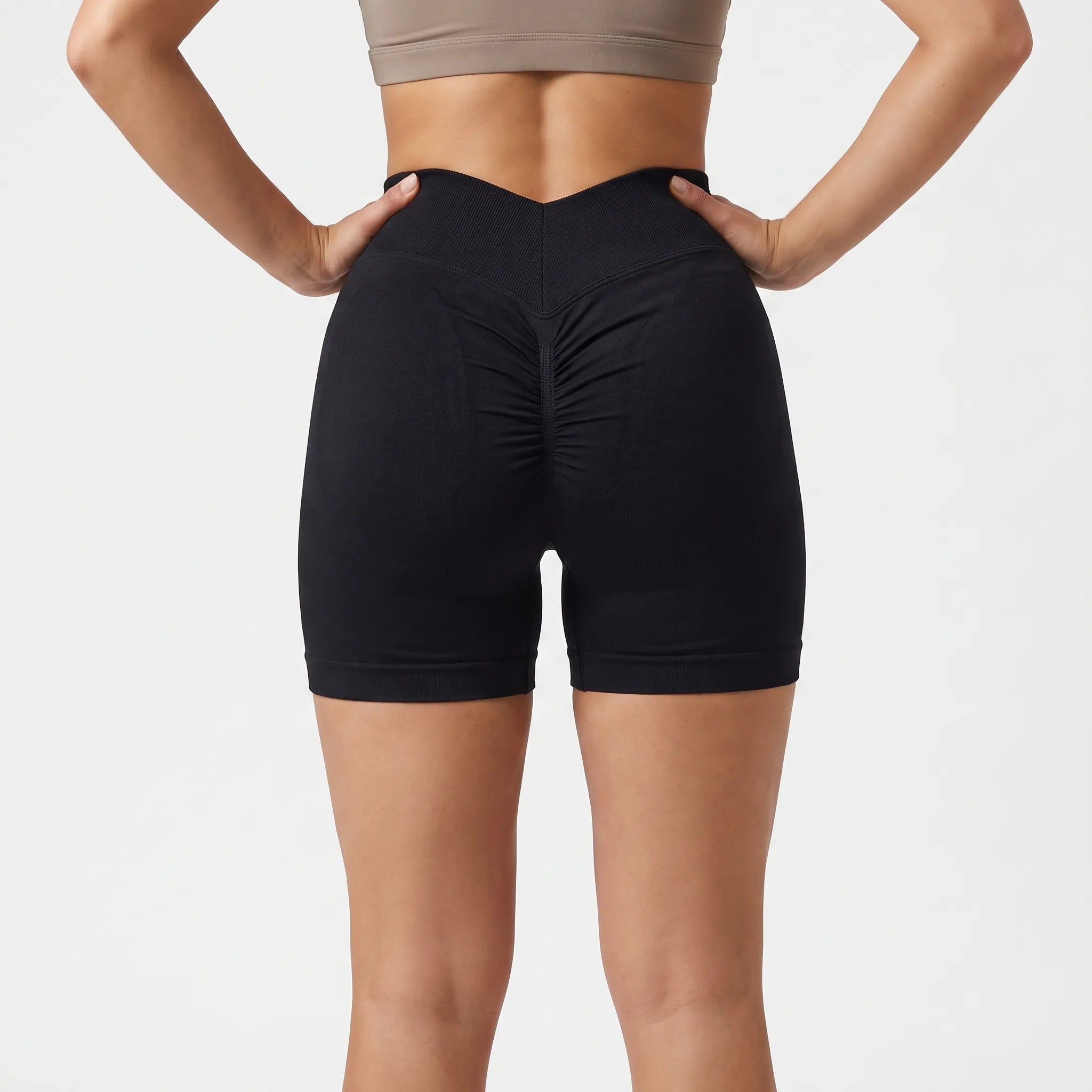 Nordspur | VelaGym High-Waisted Seamless Gym Shorts