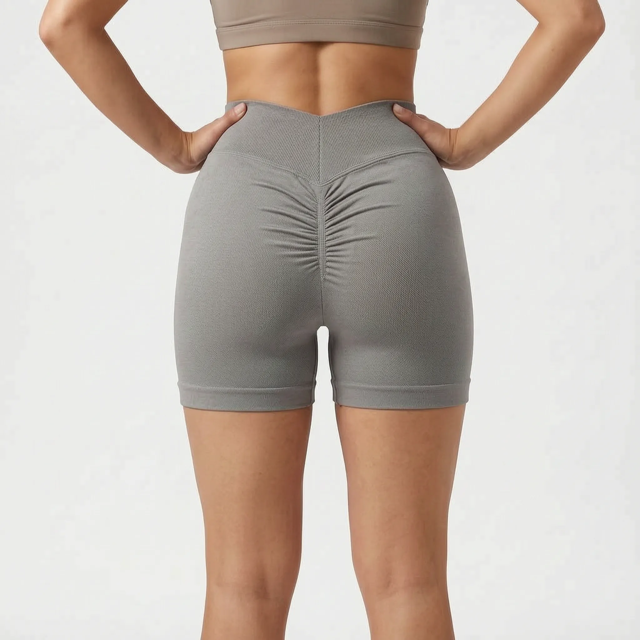 Nordspur | VelaGym High-Waisted Seamless Gym Shorts