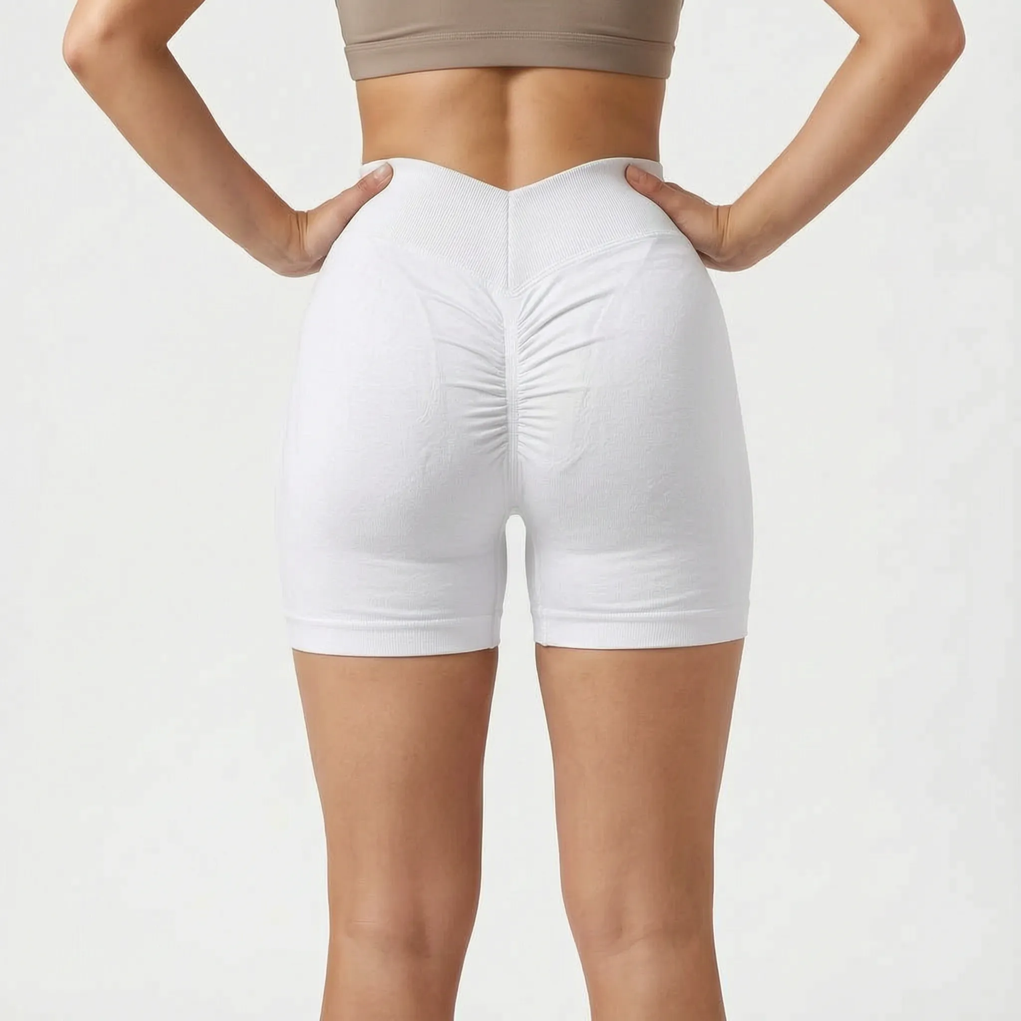 Nordspur | VelaGym High-Waisted Seamless Gym Shorts