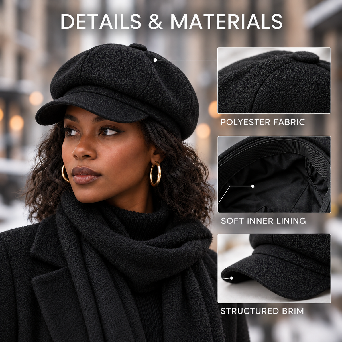 Nordspur | VelaMütze Classic Solid Colour Beret