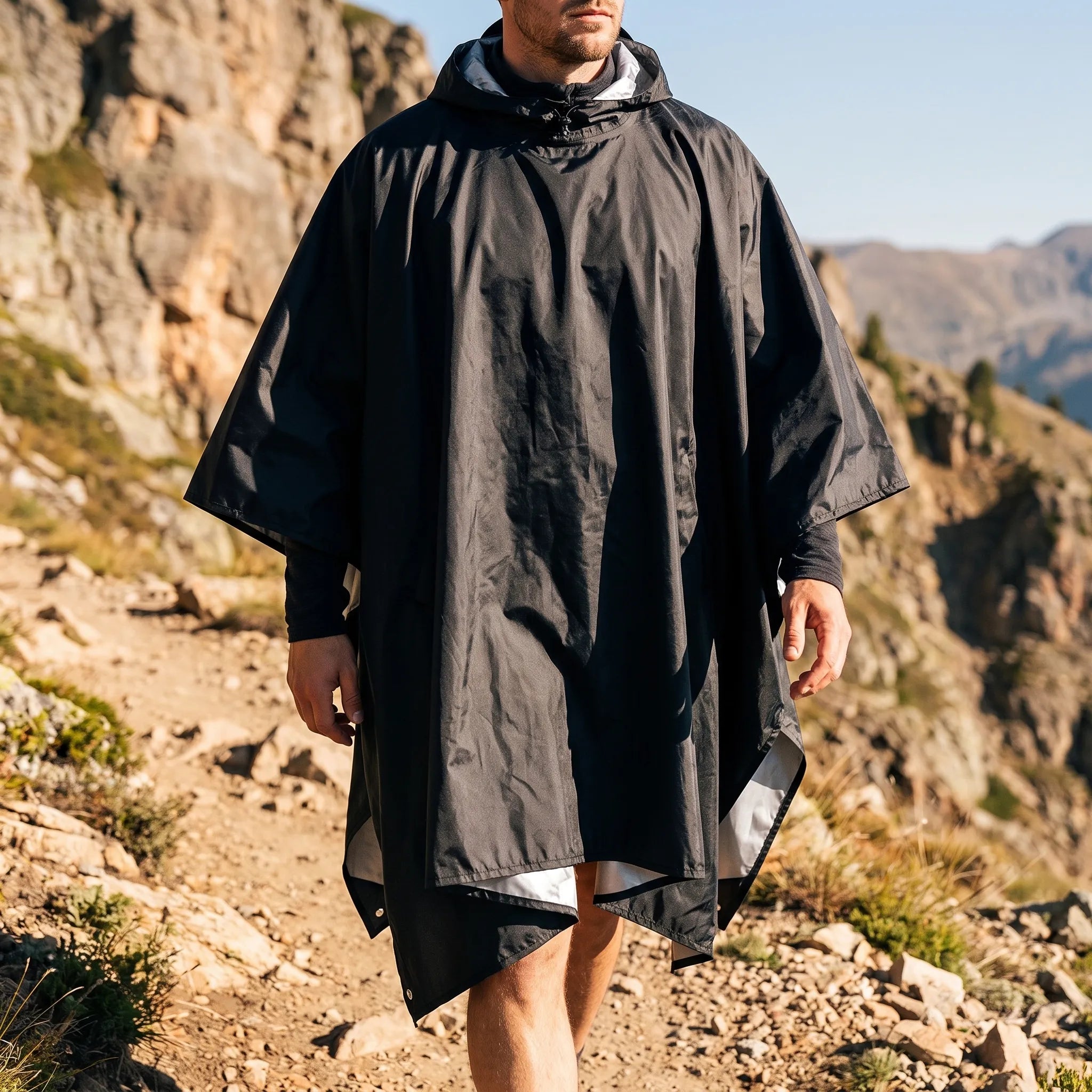 Nordspur | VelaTrek Hooded Outdoor Rain Poncho