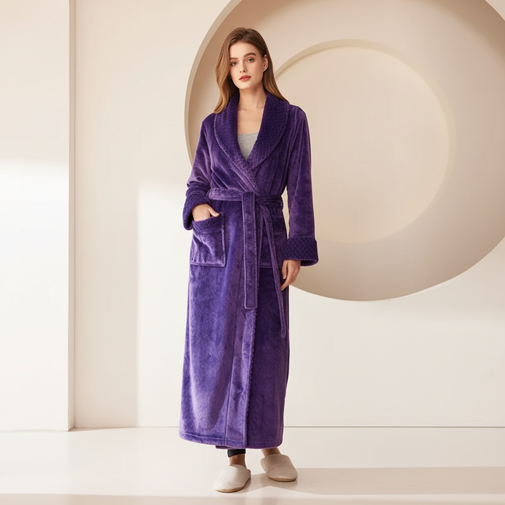 Nordspur | Velarion Long Plush Robe