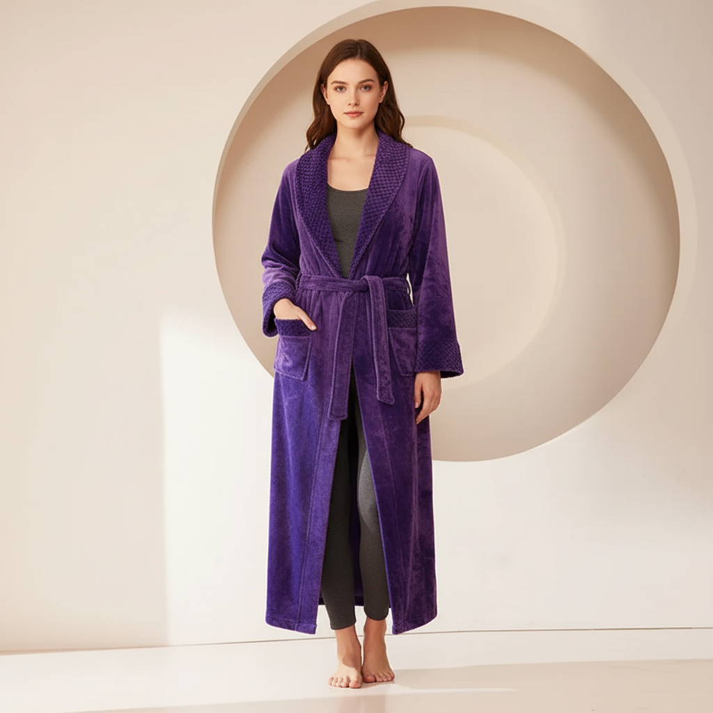 Nordspur | Velarion Long Plush Robe
