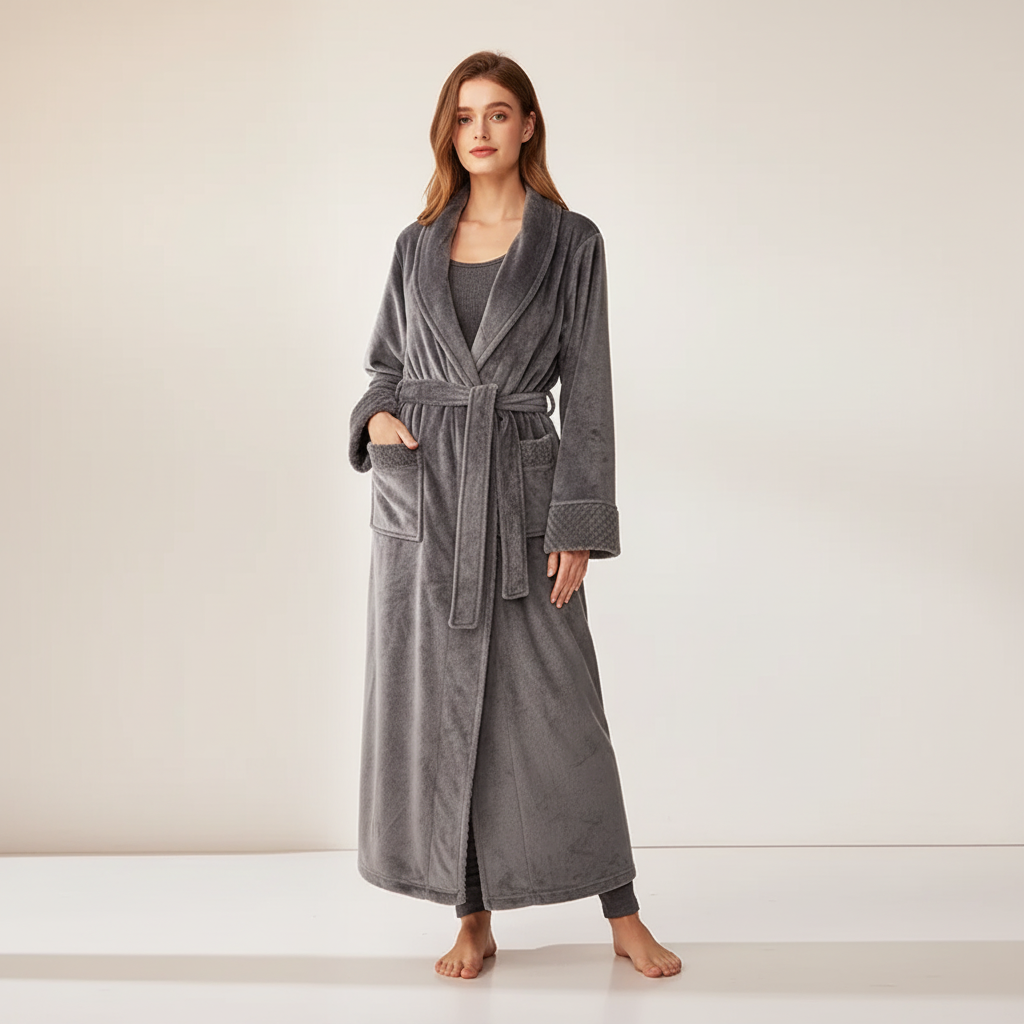 Nordspur | Velarion Long Plush Robe