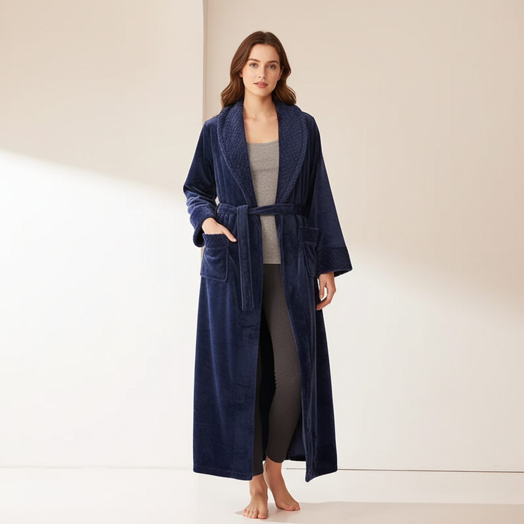 Nordspur | Velarion Long Plush Robe