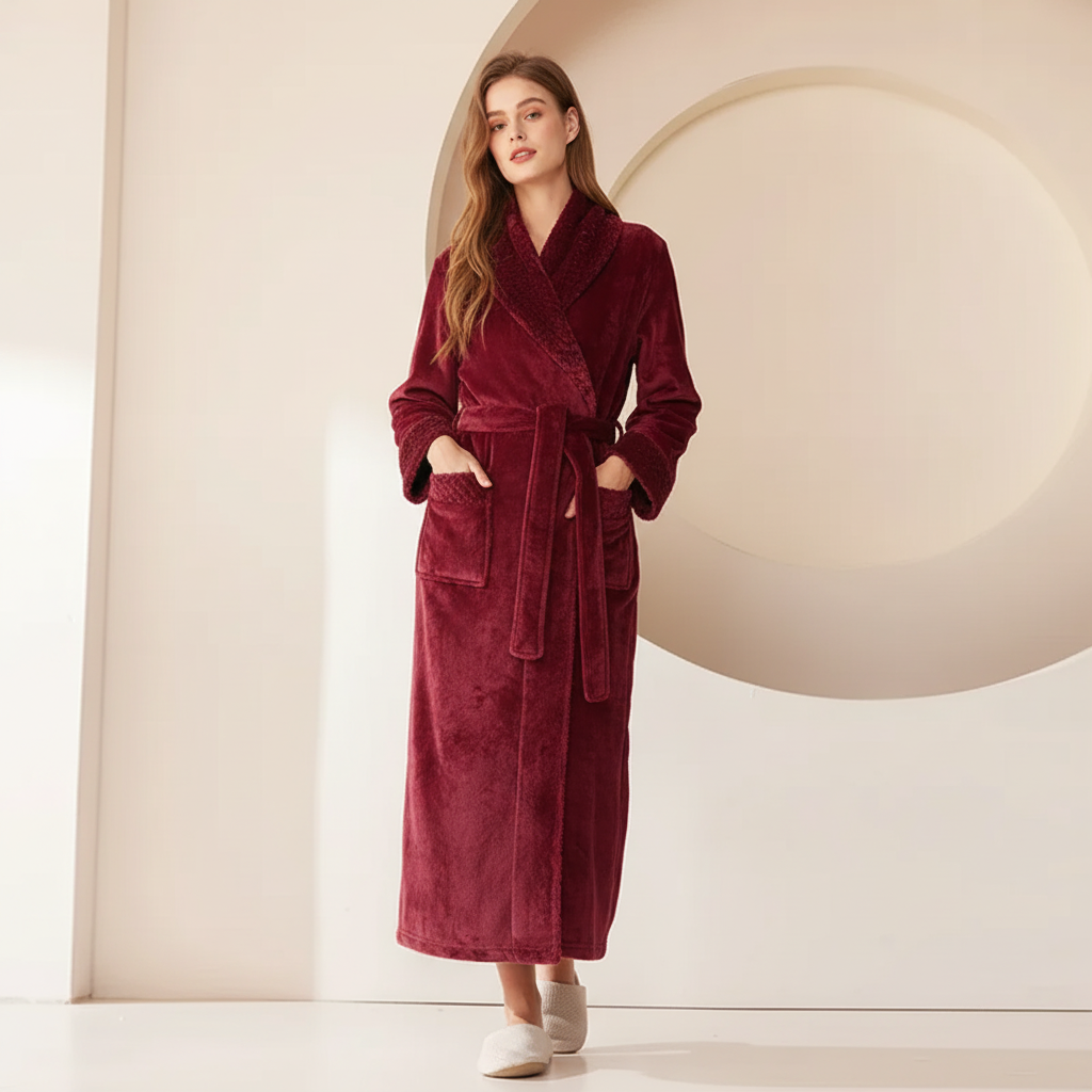 Nordspur | Velarion Long Plush Robe