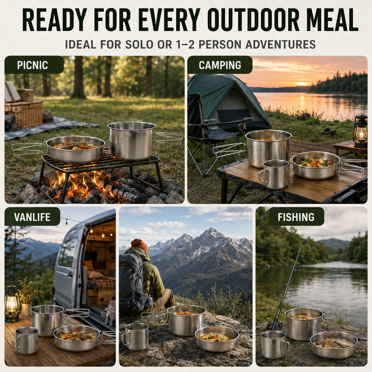 Nordspur | Veldco Compact Outdoor Cooking Mess Kit
