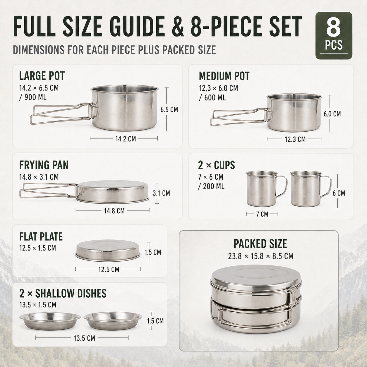 Nordspur | Veldco Compact Outdoor Cooking Mess Kit