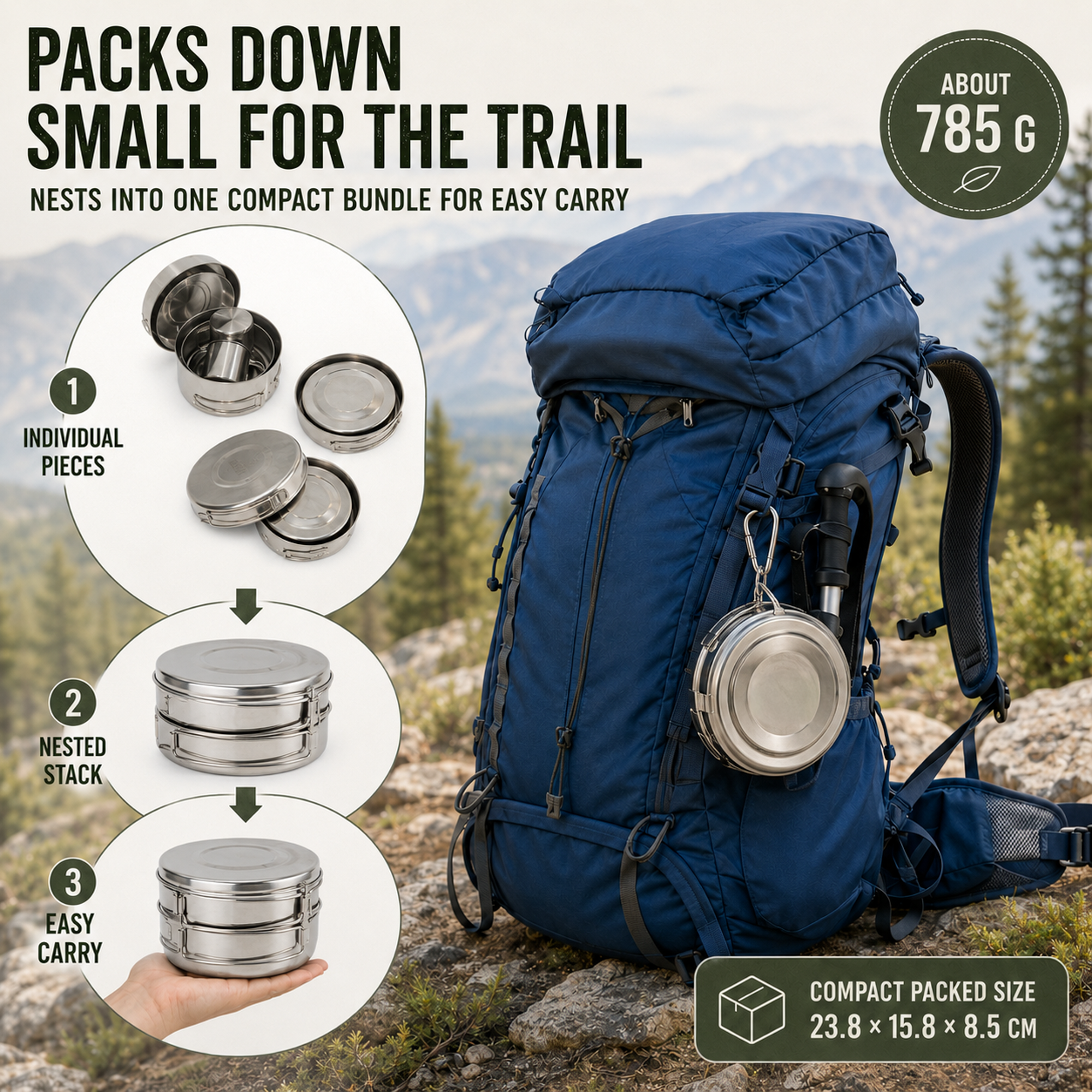 Nordspur | Veldco Compact Outdoor Cooking Mess Kit