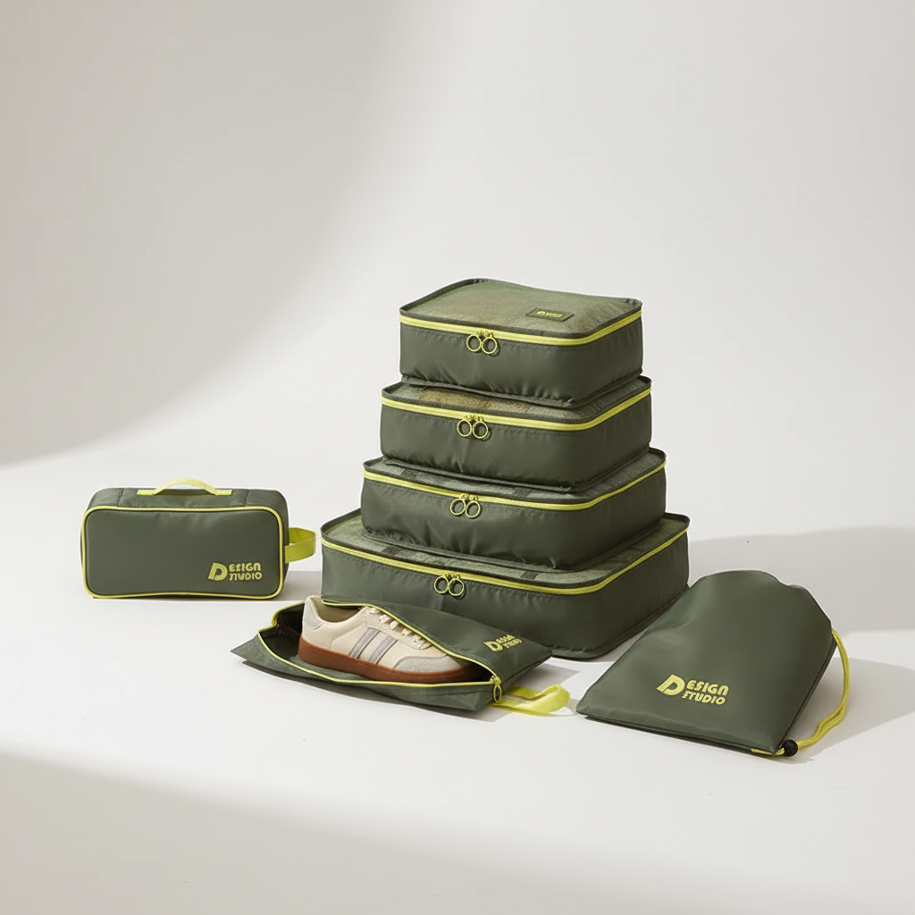Nordspur | VeldoraPack Seven Piece Travel Organizer Set