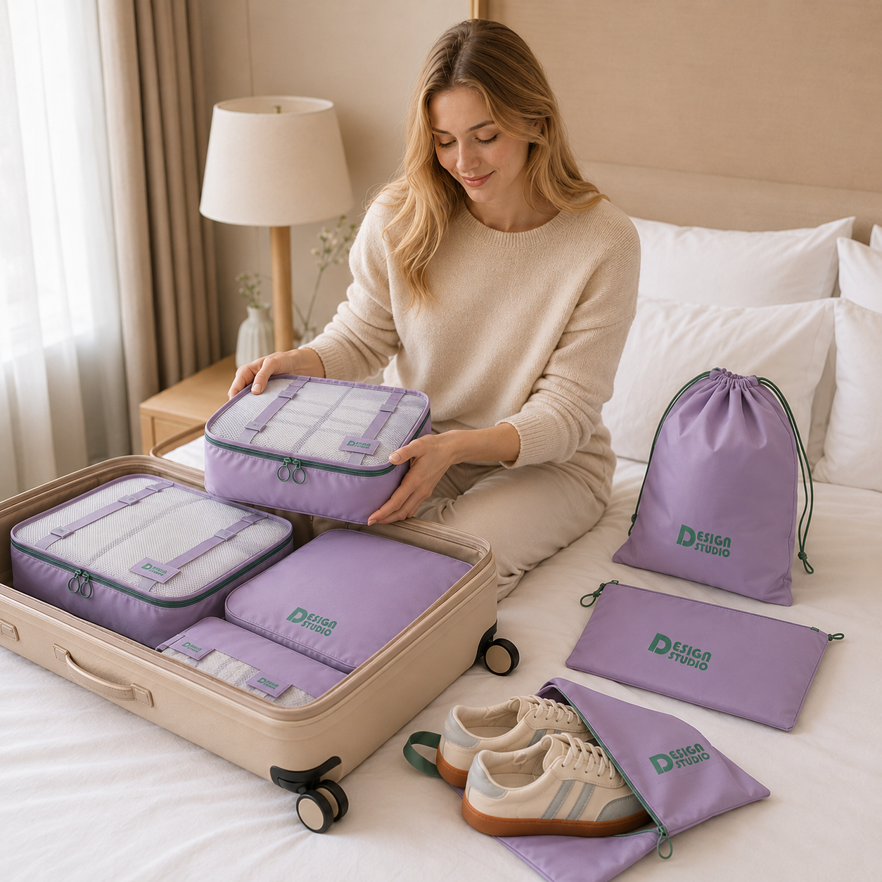 Nordspur | VeldoraPack Seven Piece Travel Organizer Set