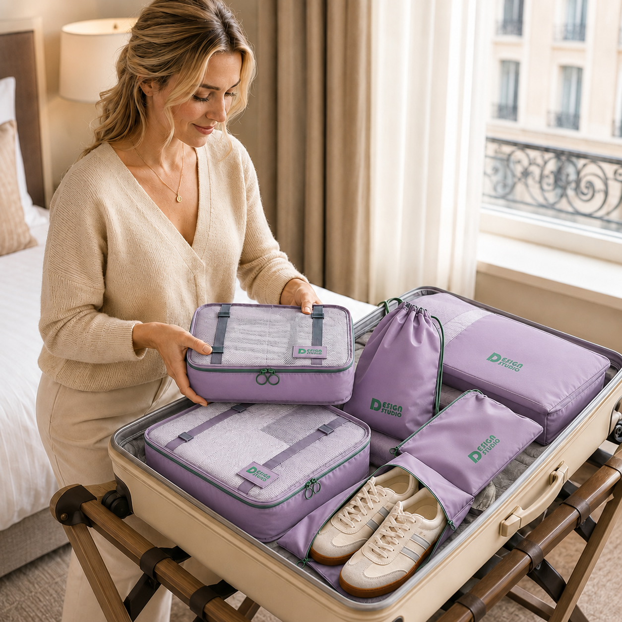 Nordspur | VeldoraPack Seven Piece Travel Organizer Set