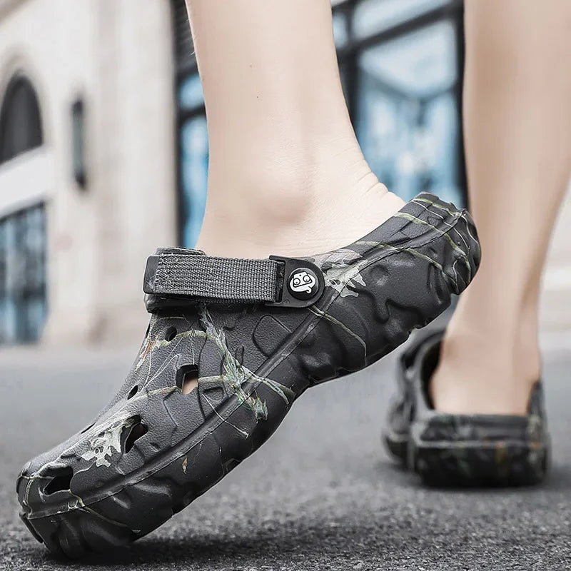 Nordspur | Veldrox Men's Camouflage Clogs