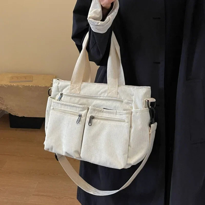 Nordspur | Veliant Casual Ribbed Messenger Bag