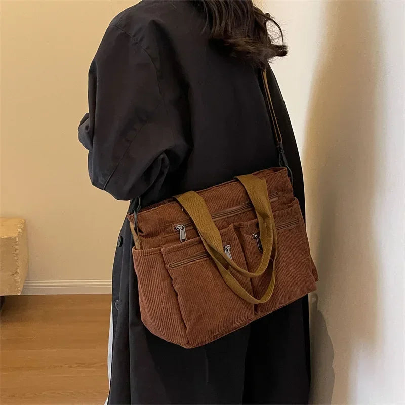 Nordspur | Veliant Casual Ribbed Messenger Bag