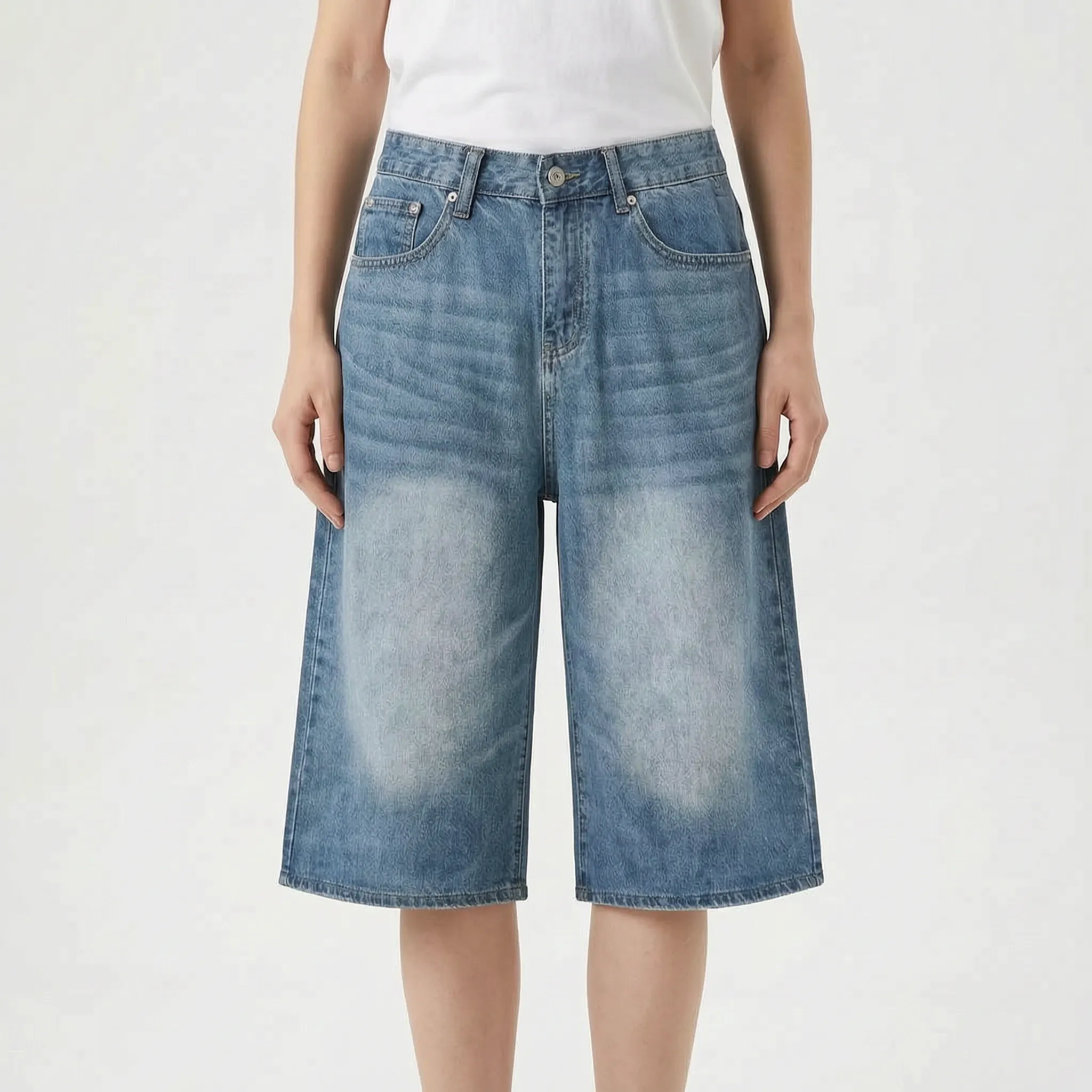 Nordspur | Vellera Vintage Wash Wide Leg Shorts