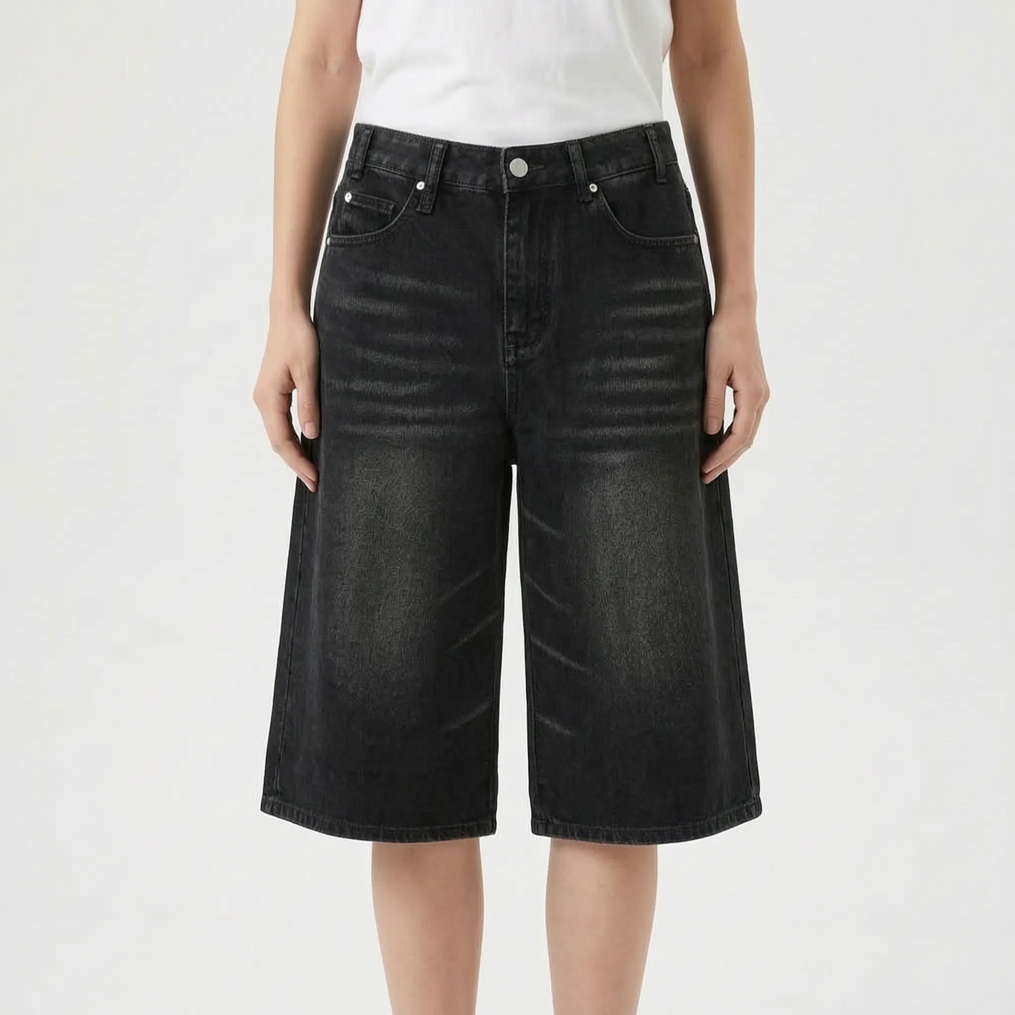 Nordspur | Vellera Vintage Wash Wide Leg Shorts