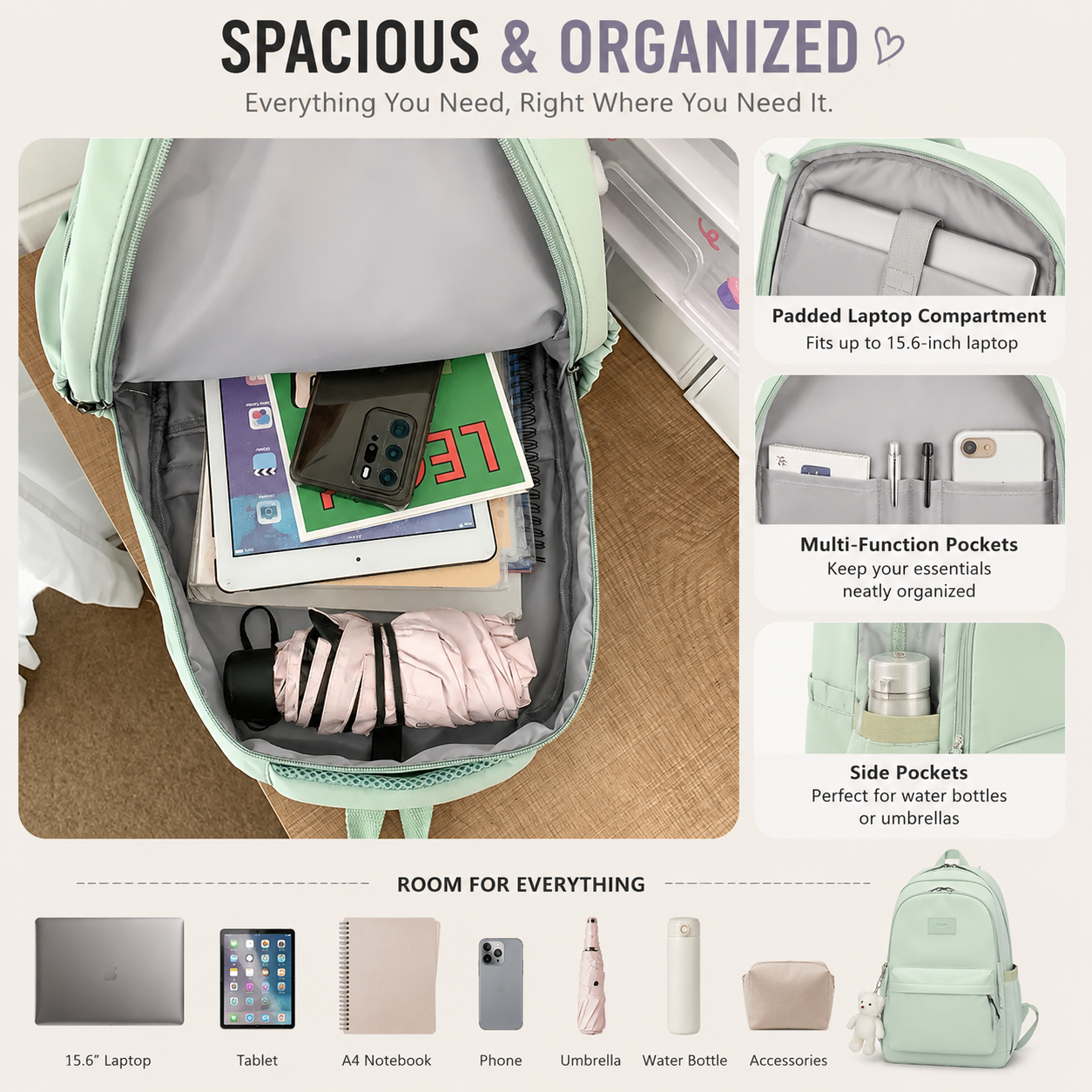 Nordspur | Vellora High Capacity Backpack