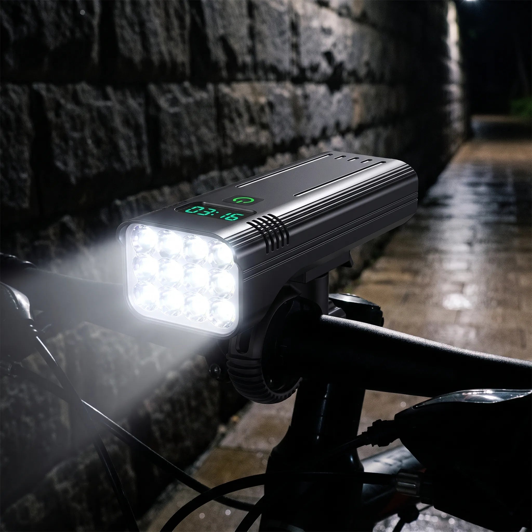 Nordspur | VeloGlow Rechargeable Front Bicycle Light