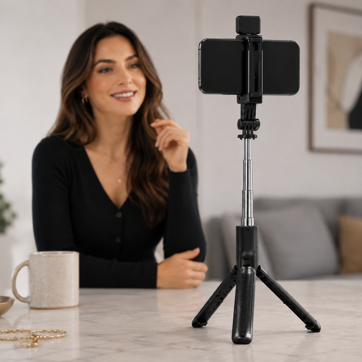 Nordspur | VeloGrip Retractable Selfie Stick Tripod