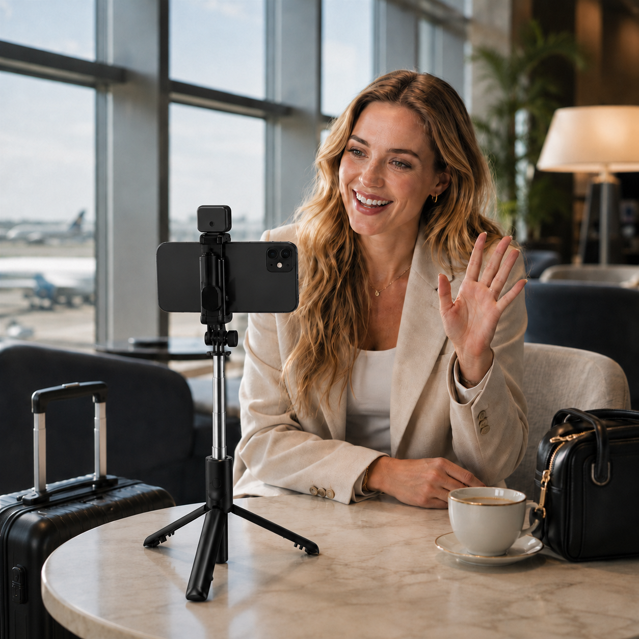 Nordspur | VeloGrip Retractable Selfie Stick Tripod