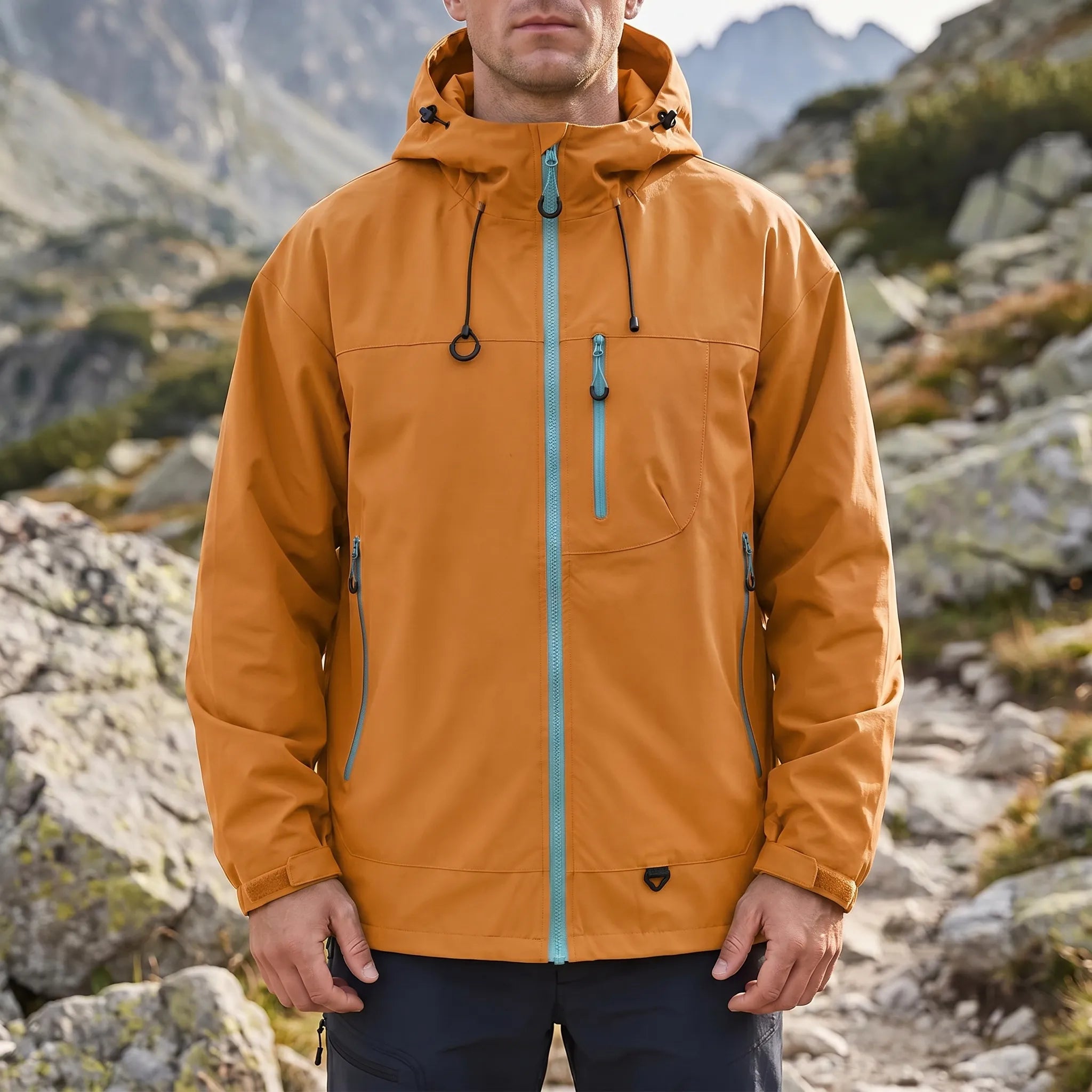 Nordspur | VeloPeak Single-Layer Hooded Windbreaker