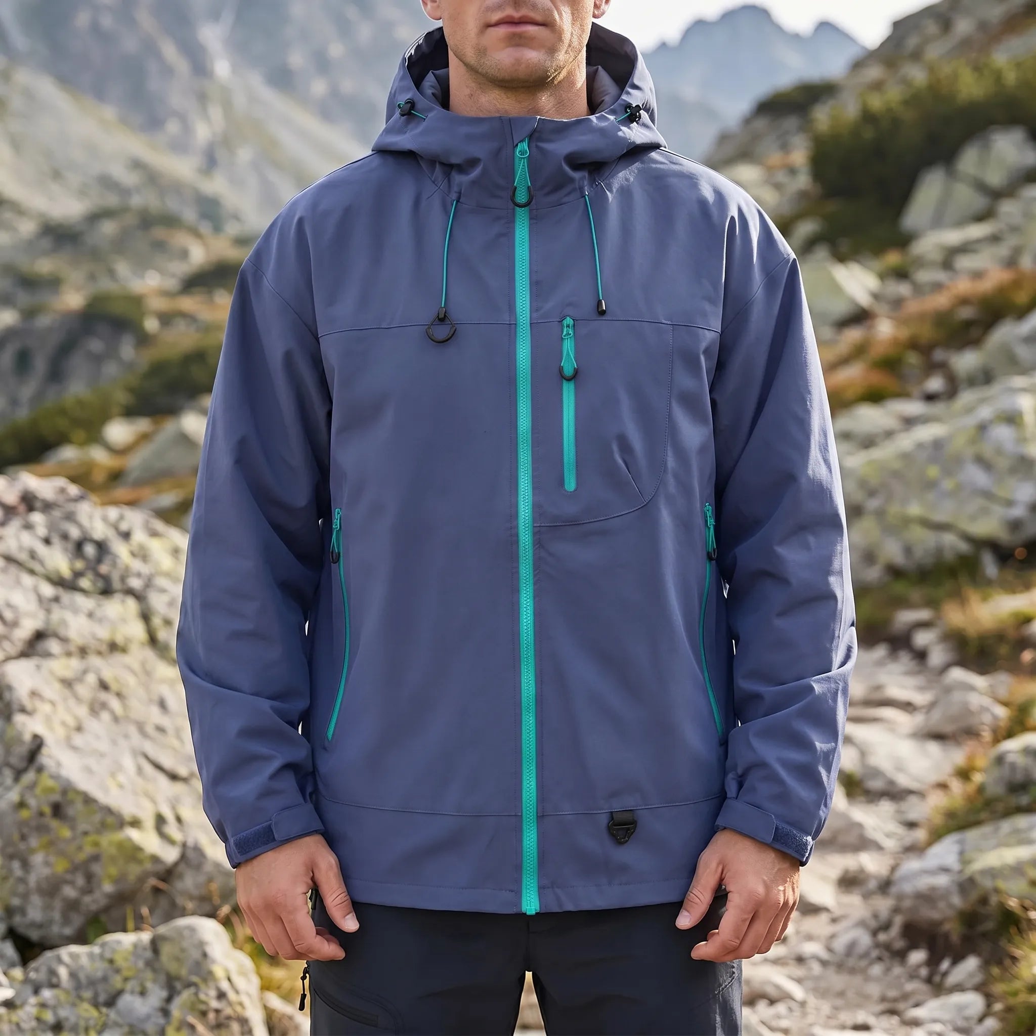 Nordspur | VeloPeak Single-Layer Hooded Windbreaker