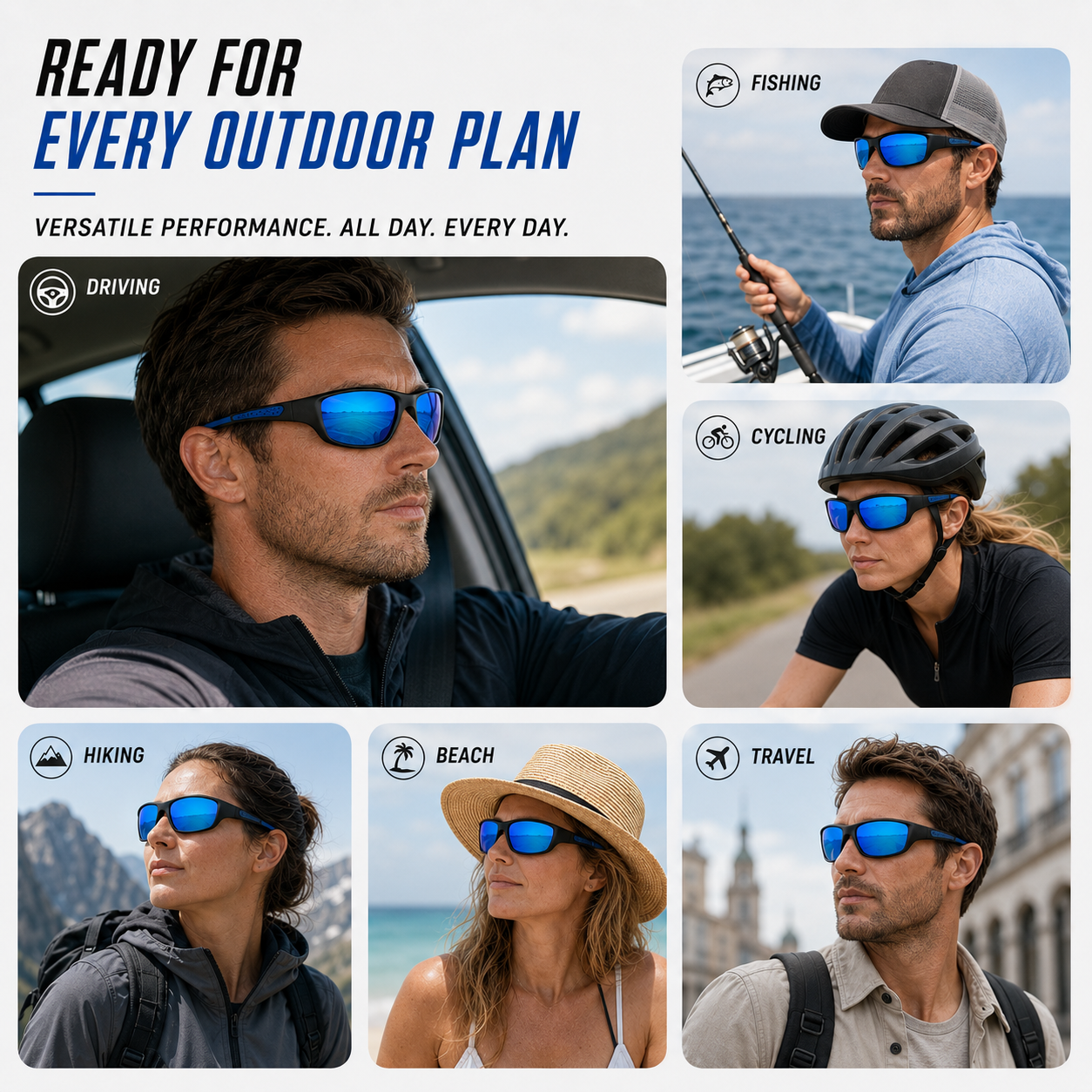 Nordspur | VeloShade Wrap-Around Men's Sports Sunglasses