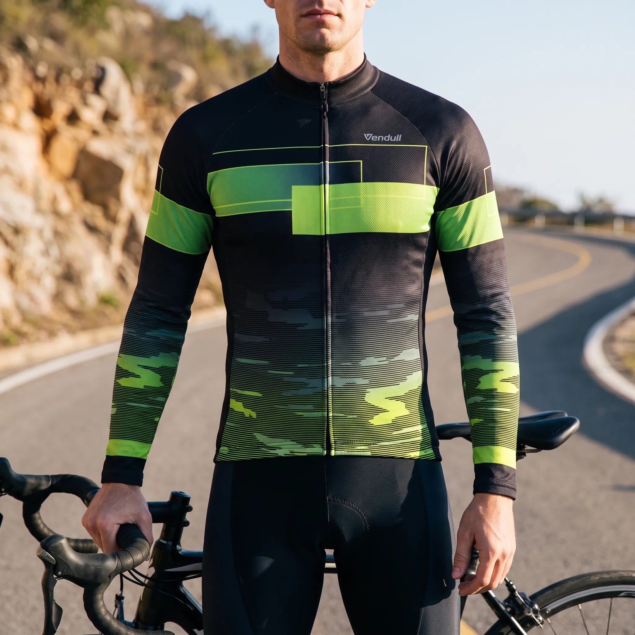 Nordspur | VeloWarm Long Sleeve Thermal Cycling Jersey