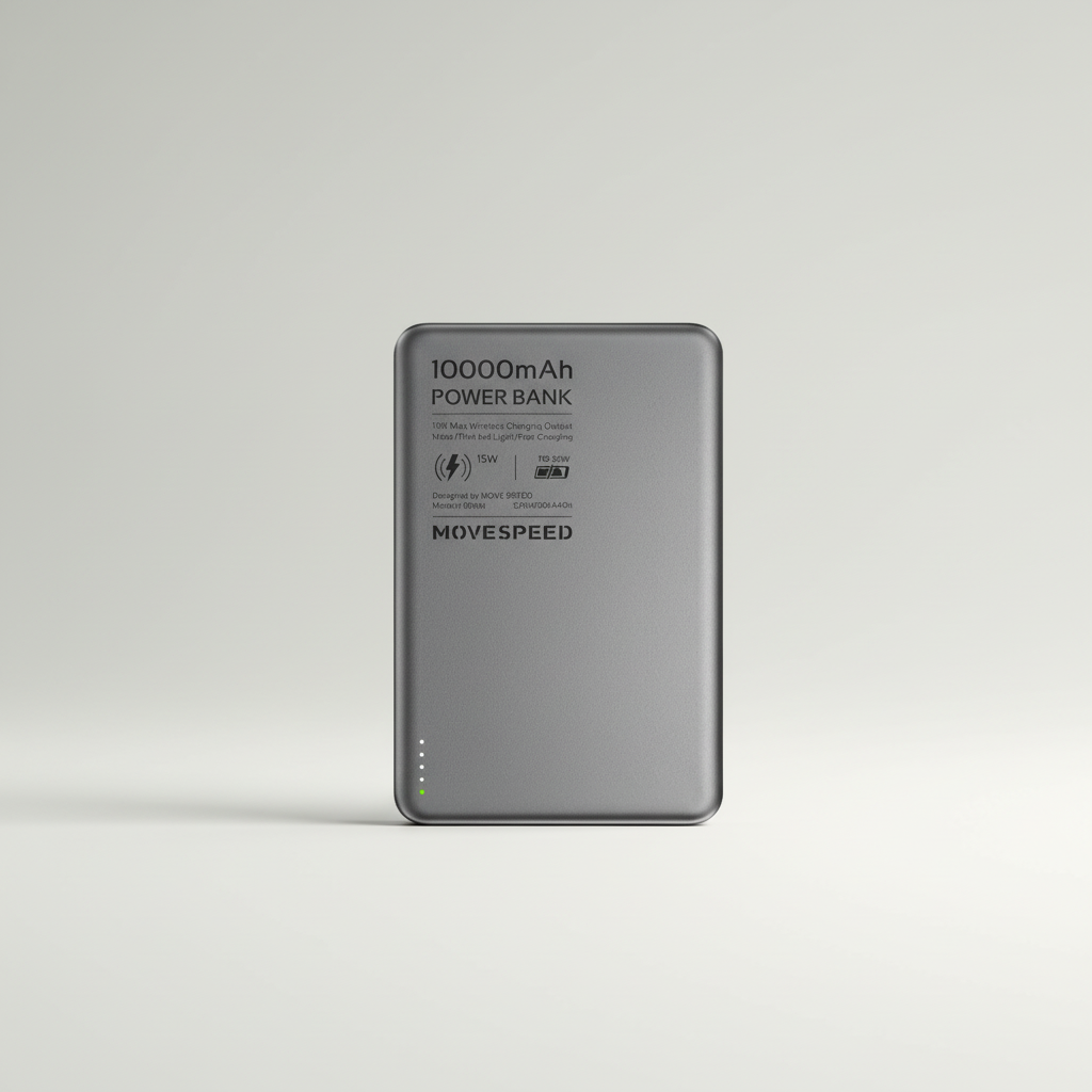 Nordspur | VelocitaMag Slim Magnetic Wireless Power Bank